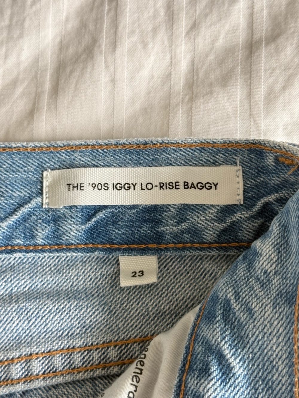 Denim Forum “The 90s Iggy Lo-Rise Baggy” - Picture 6 of 7